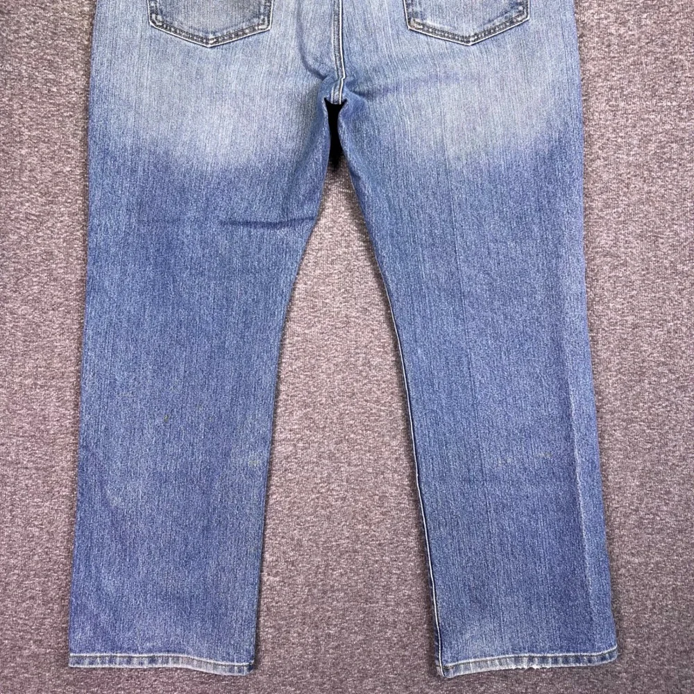 Ariat Rebar M4 Jeans Mens 41x31 Light Wash Cowboy Relaxed Bootcut Workwear Denim